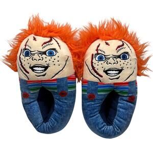 Chucky Plush Slippers, Size S/M, Unisex